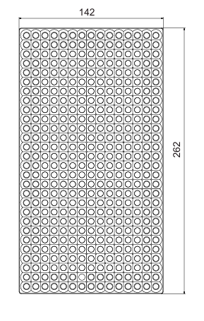 Formatervezett rács Karibik (Műanyag) - Image 2