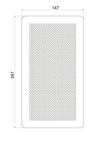 Formatervezett rács Pilatus (Fehér) - Image 2