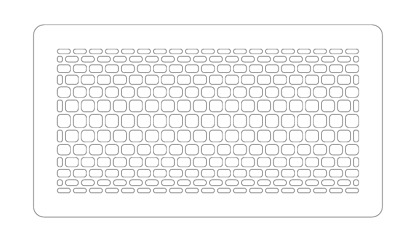 Formatervezett rács Säntis (Fehér) - Image 2