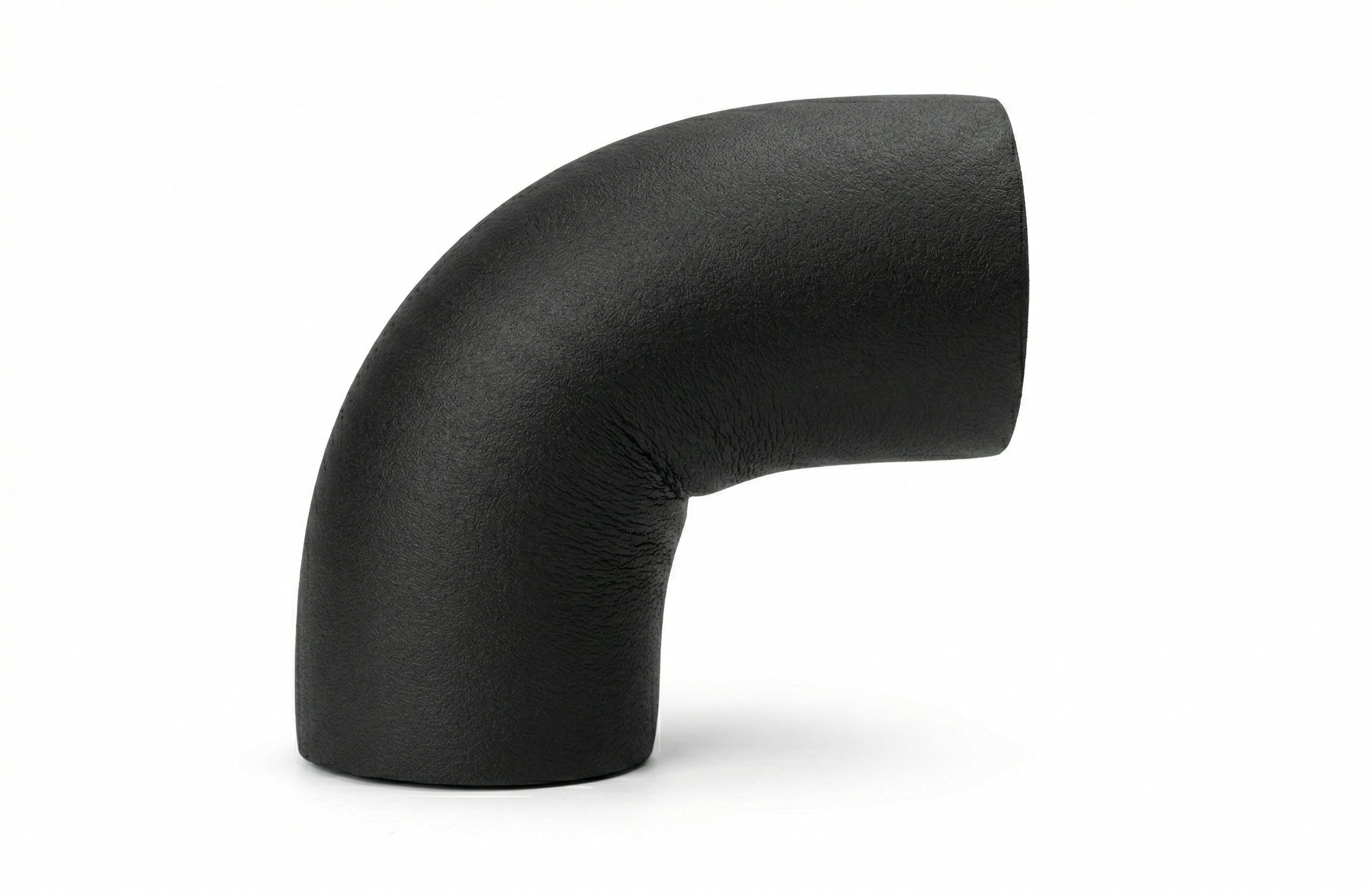 Hőszigetelő héj BU 160-90 könyökidomhoz, 25 mm vastag párazáró EPDM gumi.