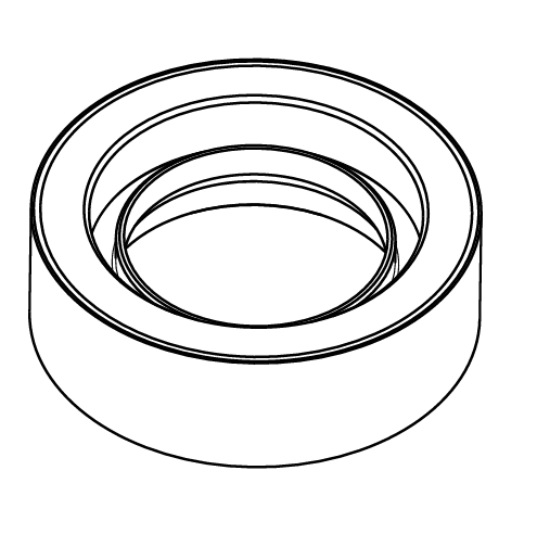 IsiPipe Plus 160 hőszigetelt készülékadapter FRT zajcsillapító dobozokhoz, 2 db-os készlet.