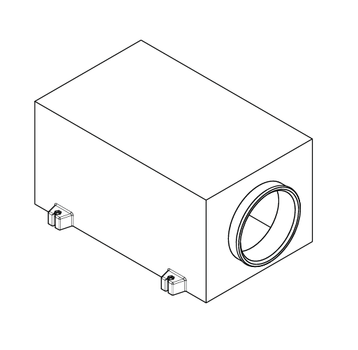IsiSound 160 prémium hangcsillapító és hőszigetelt flexibilis csatlakozó, EPP alapú.