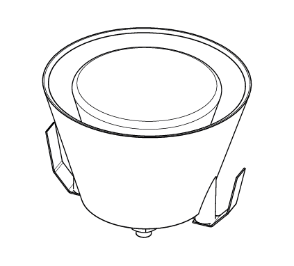AG-90/Quick 90 légmennyiség szabályozó szelep, BD-30-90 padlórácshoz, DN 90.